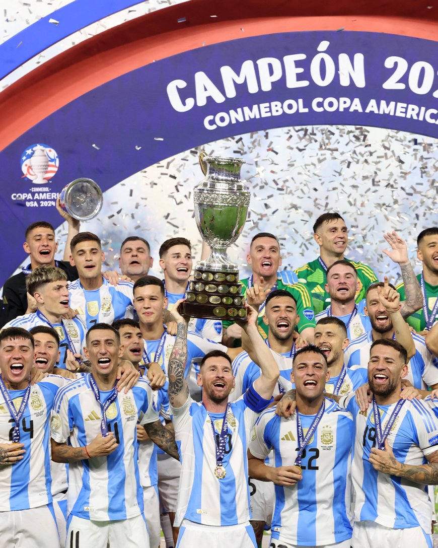 Argentina Copa America 2024 Champions