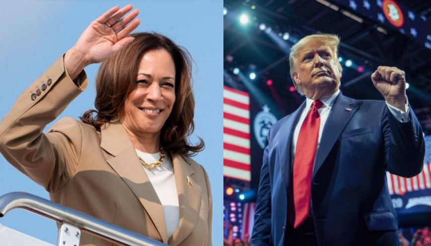 Leadership Showdown: Trump and Harris Battle for the Future