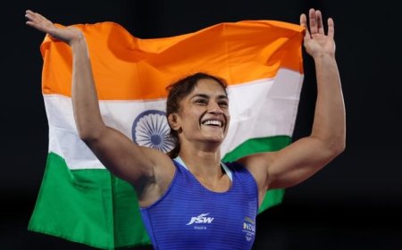 India's Silver Hope: Vinesh Phogat's Unwavering Aspirations for Olympic Podium