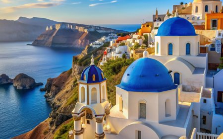 Santorini Splendor: A Greek Island Paradise