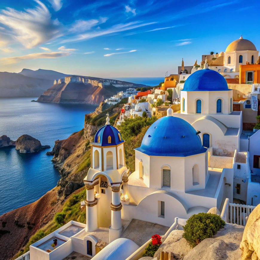 Santorini Splendor: A Greek Island Paradise