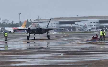 British F-35 Jet Finally Departs Thiruvananthapuram After Month Long Technical Glitch