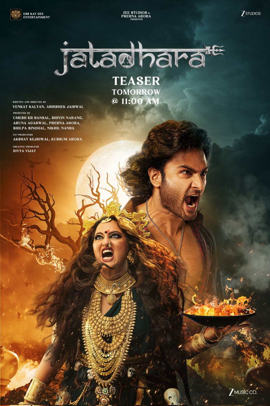 Jatadhara Movie Teaser Released Today – What You Need to Know