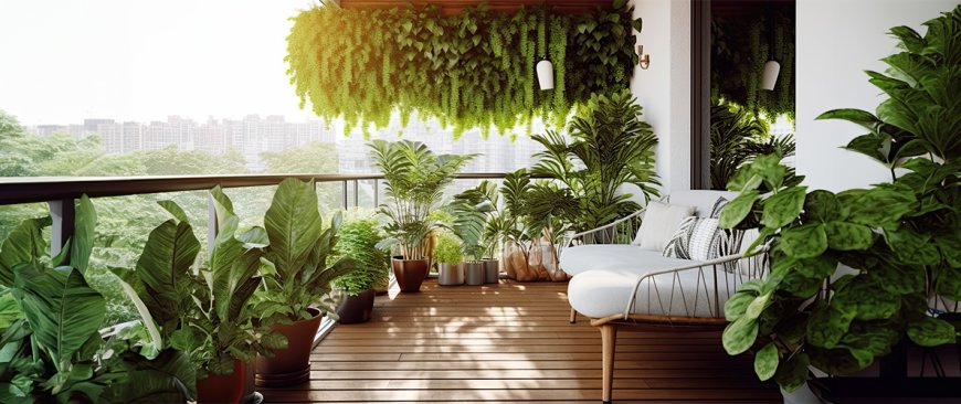 Clean and Green: Creating a Thriving Balcony Garden with Natural Cleaning for a Healthier Home