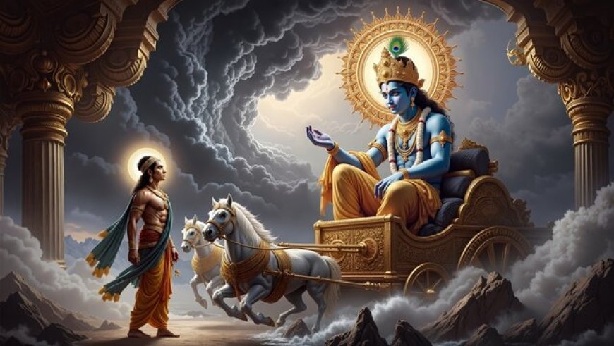 Krishna’s Role in Mahabharata and How It Connects to Janmashtami