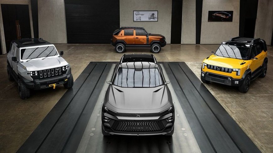 Mahindra Unveils Global Vision 2027: Showcasing Future-Ready SUV Concepts