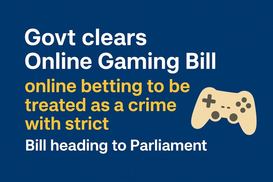Game Over for Money-Based Online Gaming? Industry in Shock Over Proposed Ban