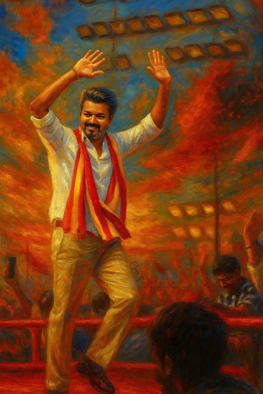 Vijay's TVK Madurai Rally Electrifies Tamil Nadu Politics