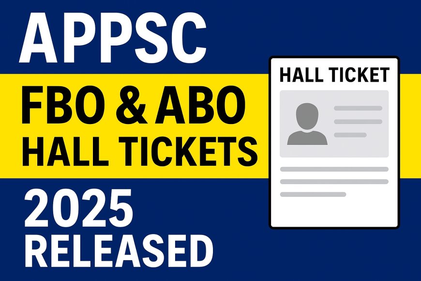 APPSC Forest Beat Officer Admit Card 2025 Out – Step-by-Step Download Guide