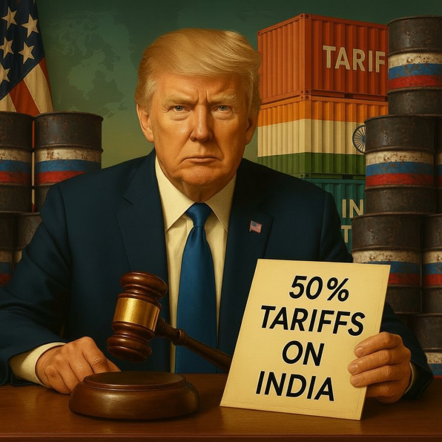 Trump Slaps 50% Tariffs on India Over Russian Oil Deals: Implications and Analysis