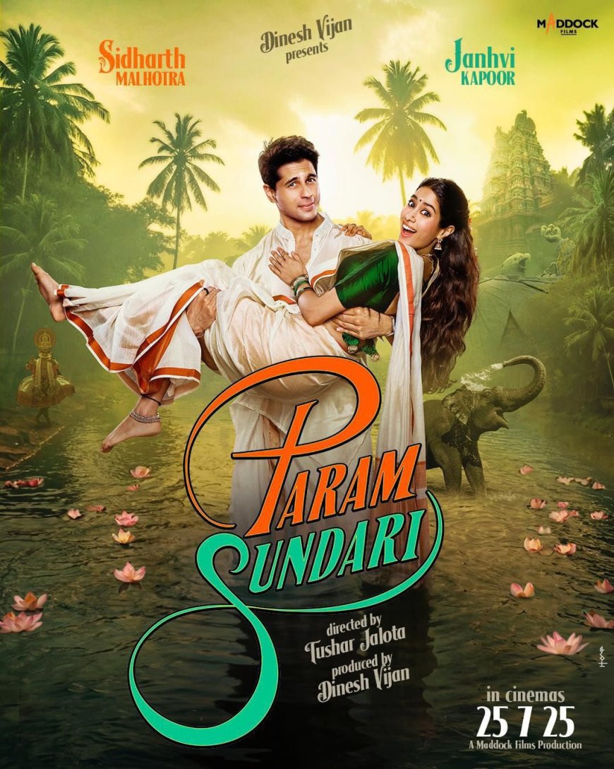 Param Sundari Movie Review: Janhvi Kapoor, Sidharth Malhotra's Rom-Com About Soulmates Has No Soul