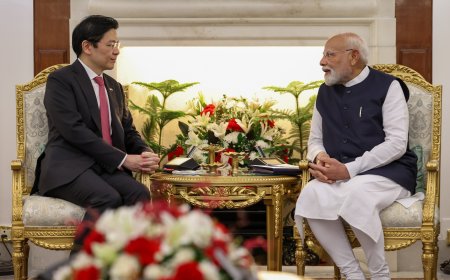 India, Singapore Seal Five Pacts, Pledge to Enhance Trade and Investment
