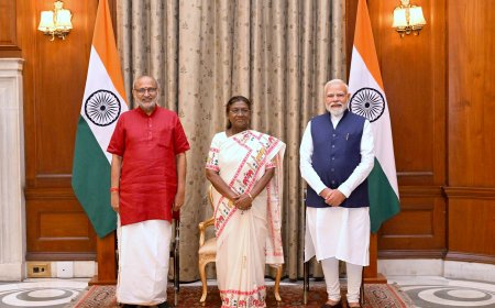 C. P. Radhakrishnan Sworn in as India's Vice President Amid Opposition Controversy