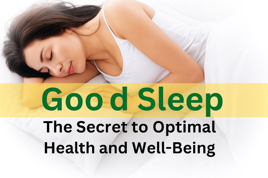 Why Sleep is the Secret to Good Health