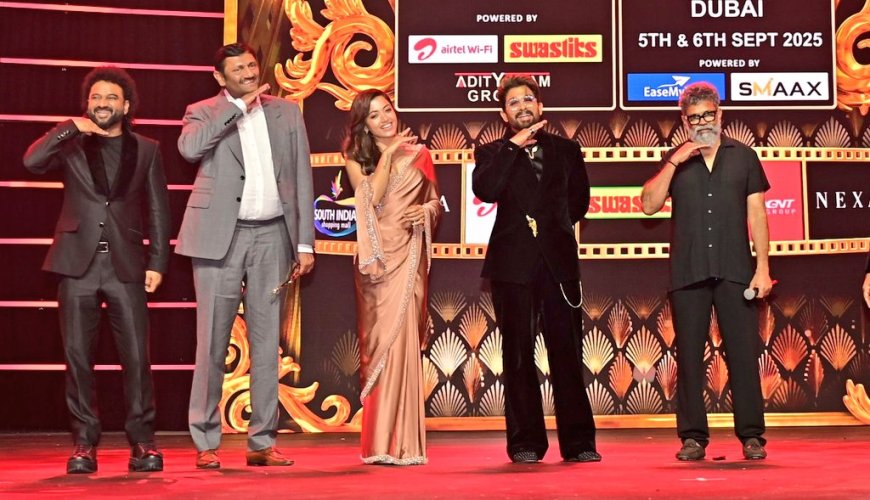 Allu Arjun Wins Third SIIMA Best Actor for Pushpa 2