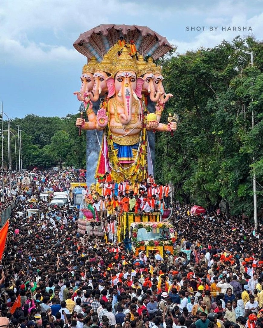 Lalbaugcha Raja's First-Ever Immersion Delay Amid Mumbai's Rough Seas