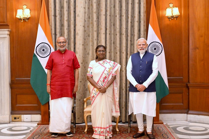 C. P. Radhakrishnan Sworn in as India's Vice President Amid Opposition Controversy
