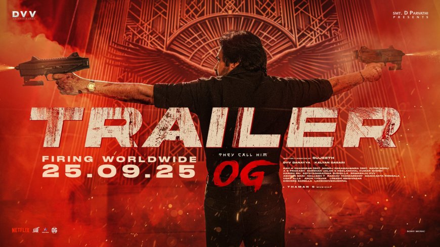 Pawan Kalyan's 'OG' Trailer Amasses 10 Million Views After Rainy Hyderabad Event