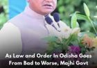 Crimes Against Women Won’t Be Tolerated: Odisha CM Majhi