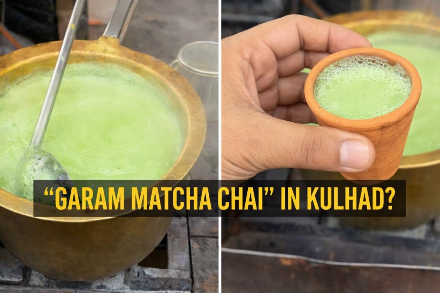 Lucknow Vendor’s ‘Garam Matcha Chai’ Goes Viral Online