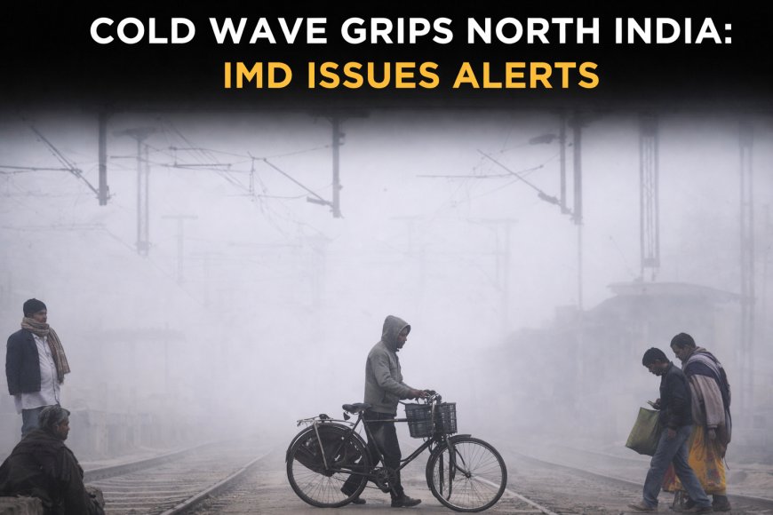 Cold Wave Grips India, IMD Issues Heavy Rain and Strong Wind Alert for North India