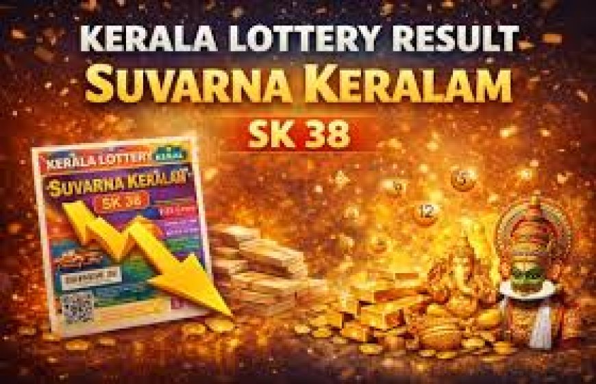 Kerala Lottery Result Jan 30: Suvarna Keralam SK 38 Draw