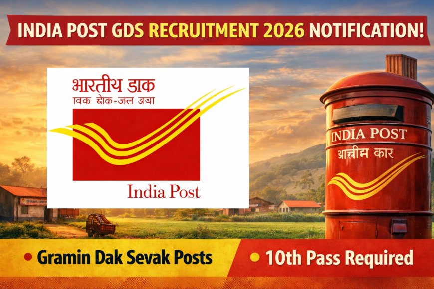 India Post GDS Recruitment 2026: Apply Online for 28,740 Posts