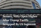 Sensex, Nifty Rise After US Court Scraps Trump Tariffs, Markets Open Higher