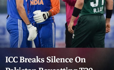 ICC Reacts to Pakistan Boycotting India Match in T20 WC 2026