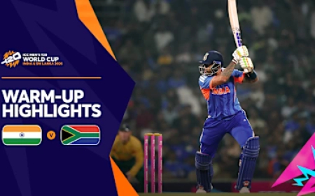 Batting firepower inspires India win | Match Highlights | T20WC 2026 Warm-up