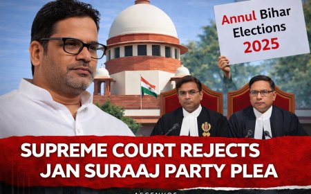 Supreme Court Pulls Up Jan Suraaj Party Over Bihar Poll Plea