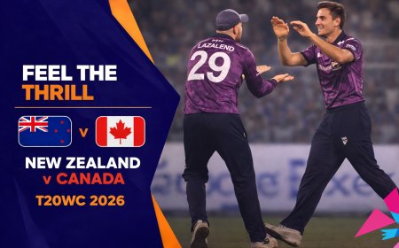 New Zealand vs Canada: Feel the Thrill at T20 World Cup 2026