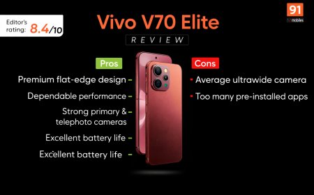 Vivo V70 Elite Review: Premium Design, Display, and Camera Performance