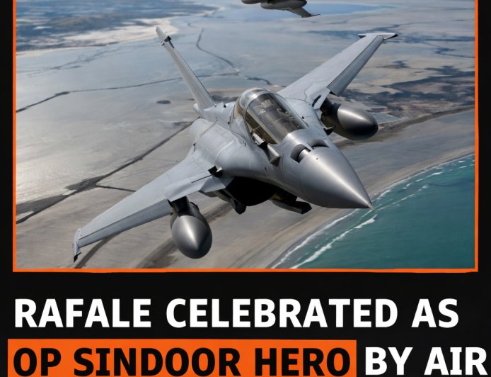 Rafale Praised as Hero of Operation Sindoor, Says IAF Vice Chief
