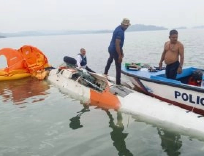 Helicopter carrying seven crashes into sea near Andaman’s Mayabunder, all rescued