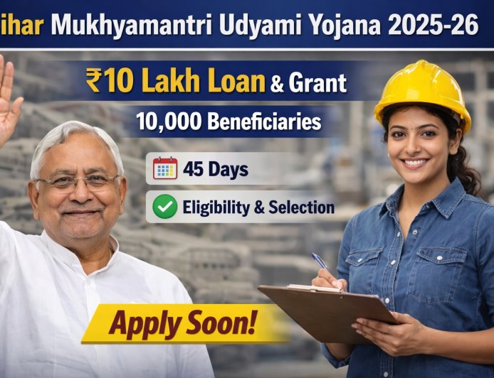 Mukhyamantri Udyami Yojana 2026: Benefits & Apply Online