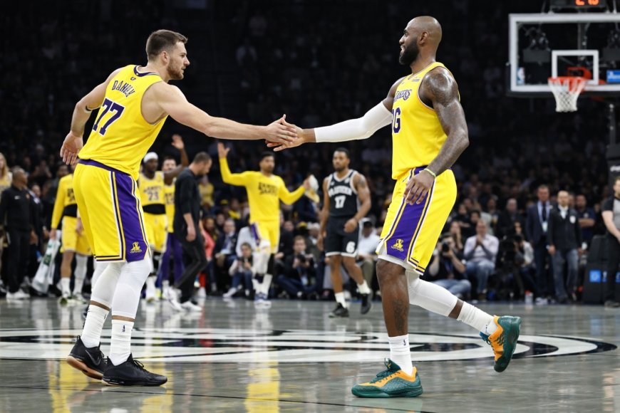 LeBron, Dončić Power Lakers to 125–109 Win Over Nets