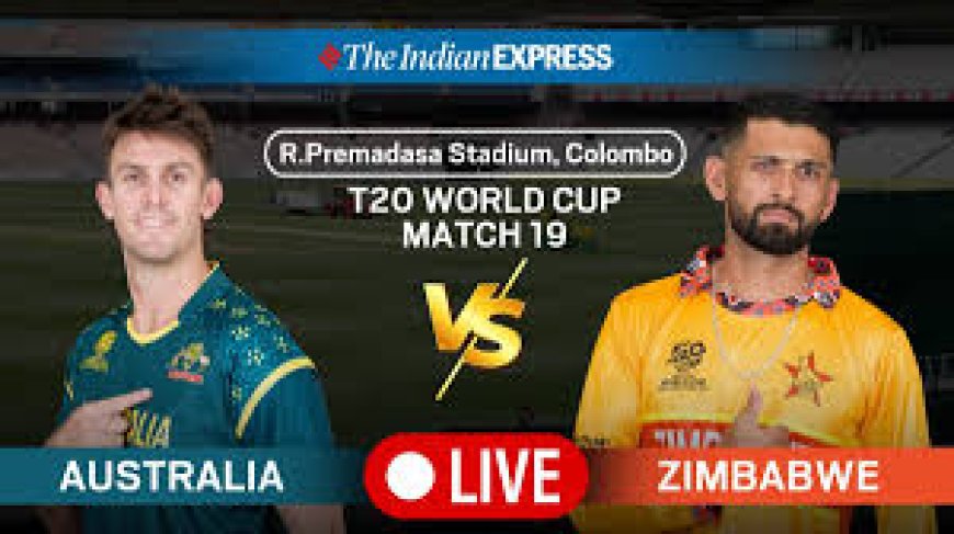 Aus vs Zim Live Score: T20 World Cup 2026 Match Updates