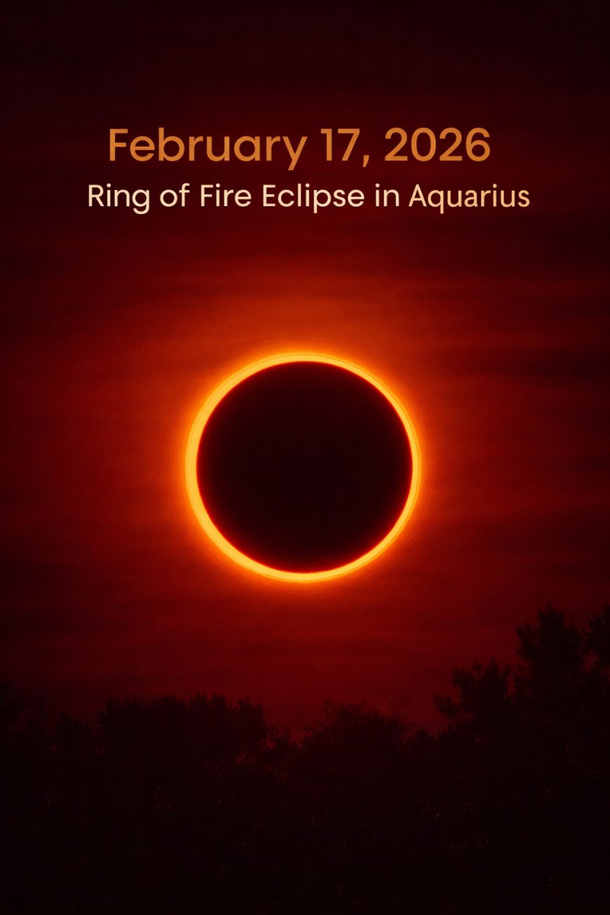 February 17, 2026 Annular Solar Eclipse: Visibility Map