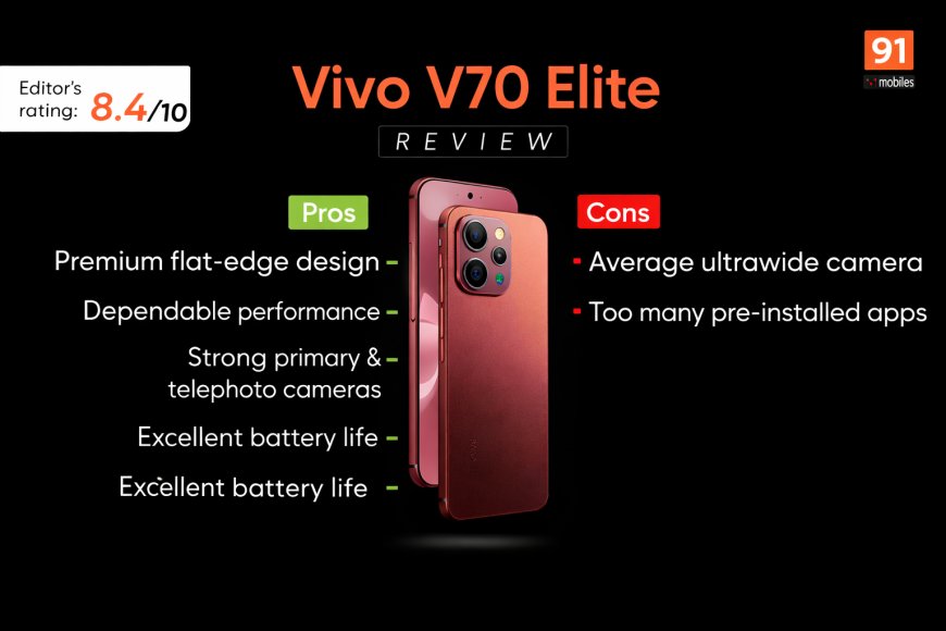Vivo V70 Elite Review: Premium Design, Display, and Camera Performance