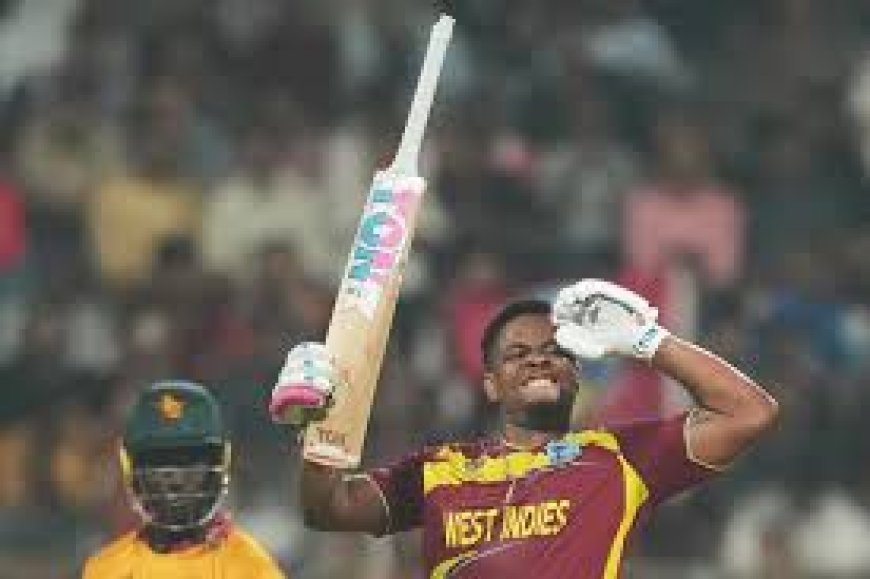 Shimron Hetmyer Smashes Record Fifty in Stunning T20 World Cup Knock