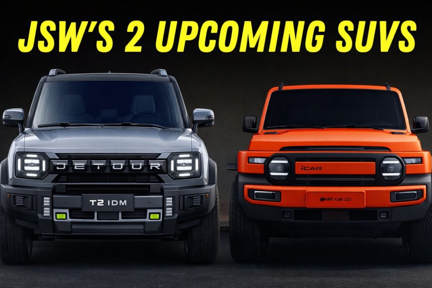 JSW MG’s Two New SUVs for India: Jetour T2 Hybrid & iCar V23