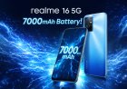 realme 16 5g 7000mah battery
