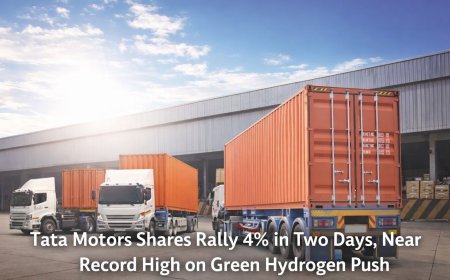 Tata Motors Shares Rally 4% in Two Days, Near Record High on Green Hydrogen Push