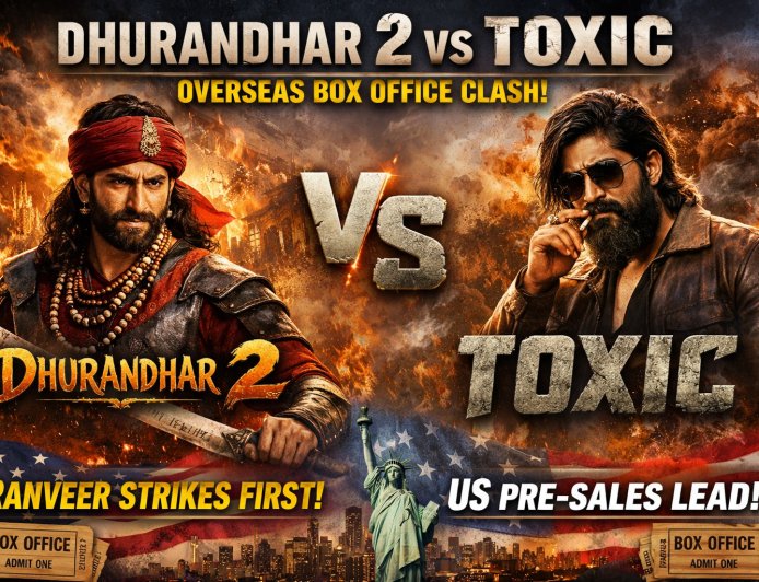 Dhurandhar 2 vs Toxic overseas BO: Ranveer Singh strikes first as Dhurandhar 2 outperforms Yash's Toxic in early US bookings