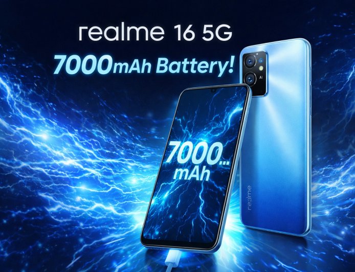 realme 16 5g 7000mah battery