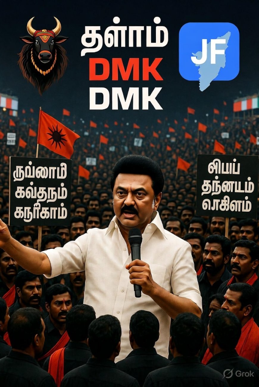 #StalinWave2026: DMK's Massive Momentum Wave Hits Tamil Nadu Ahead of 2026 Polls