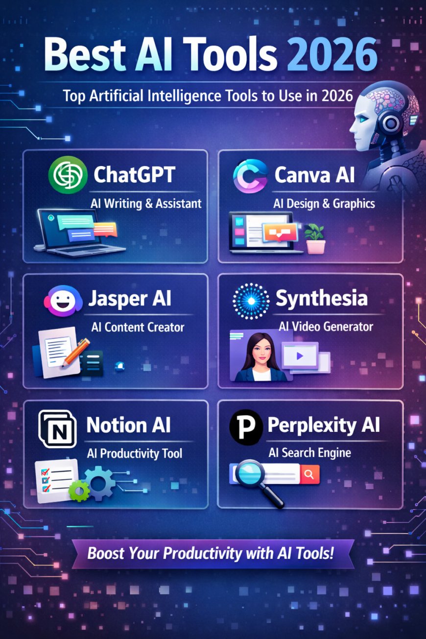 Top AI Tools to Use in 2026 for Productivity, Marketing, and Content Creation