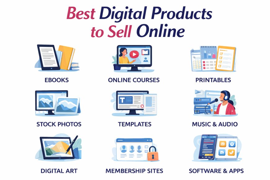 Best Digital Products to Sell Online