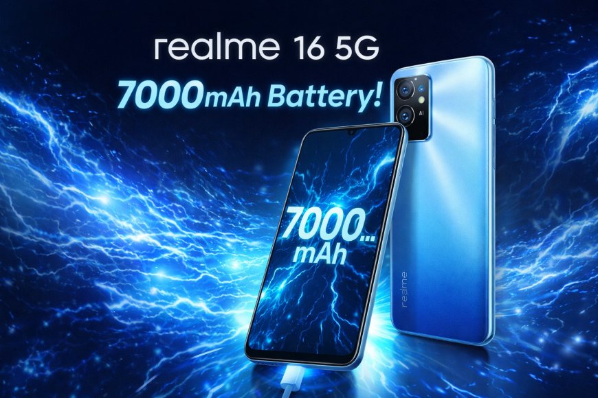 realme 16 5g 7000mah battery